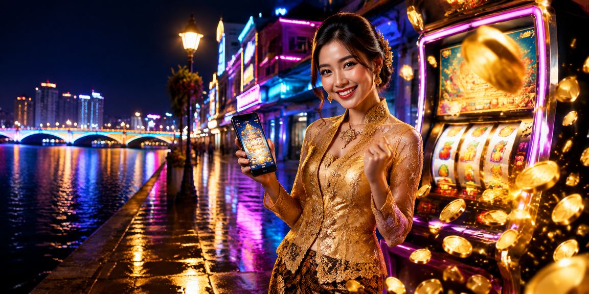 Permainan hiburan digital di Seremban dengan sentuhan budaya kebaya Malaysia yang kaya warisan